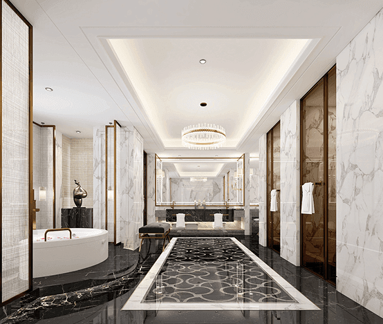 Luxury residential bathroom sanitary ware project