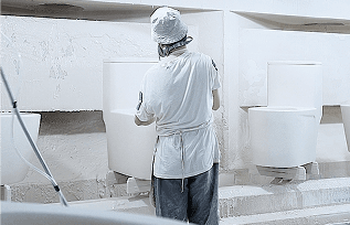 Spray Glaze — Smart Toilet