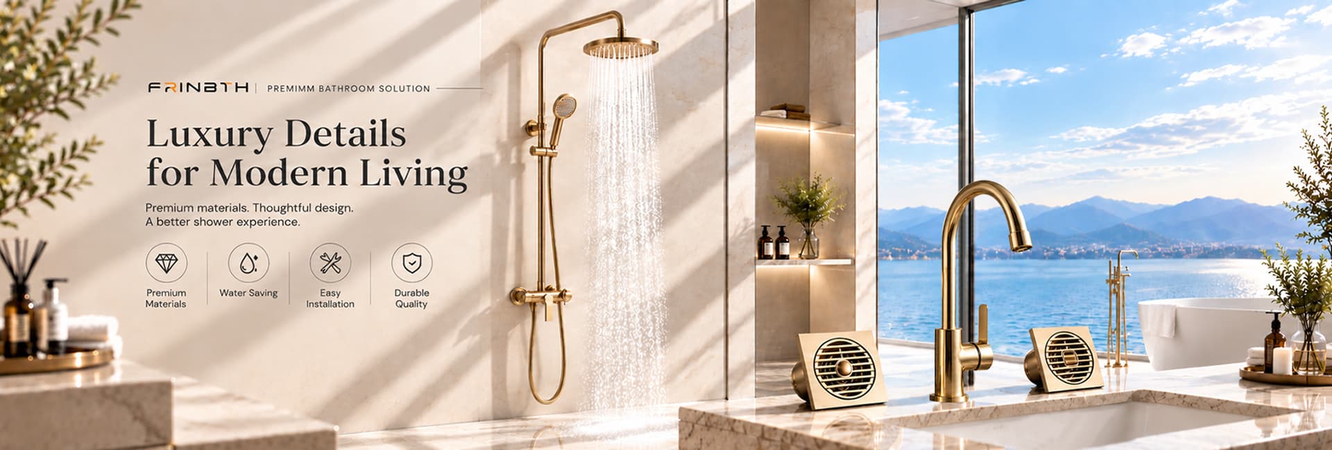 Shower & Hardware